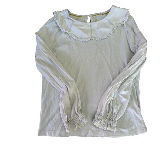 Mini Boden white shirt size 7/8 - Picture 1 of 2